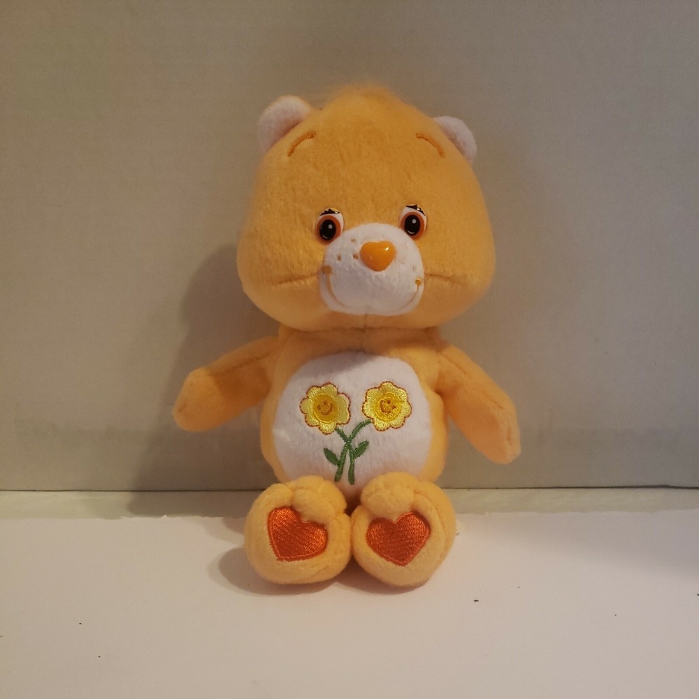 CARE BEAR:  FRIEND BEAR 2002 8" PLUSH CARE BEAR